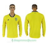 Švedska Dres Domaći Svjetsko prvenstvo 2018 Dugim Rukavima